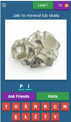 Minerały i skały - quiz - Screenshot 1