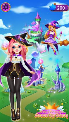 Magic Princess Dress Up Story - Screenshot 1