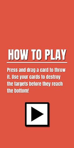 Throwing Cards - Screenshot 3