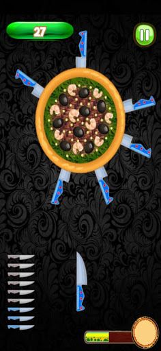 Pizza Knife Game - Throw the K - Screenshot 3