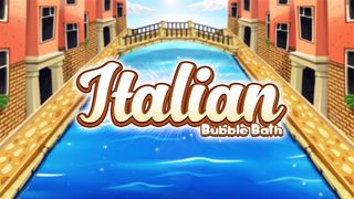 Learn Italian Bubble Bath Game - Screenshot 1
