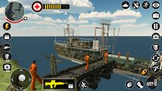 Army Prison Transport Ship Gam - Screenshot 4