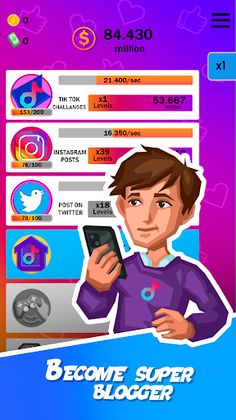 Influencer Tycoon - Screenshot 1