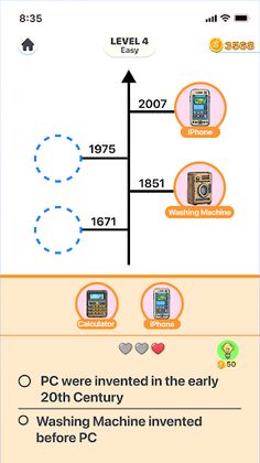 Inventions Order Puzzle! - Screenshot 2