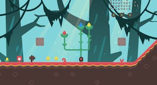 Abstract Adventure  Platformer - Screenshot 1