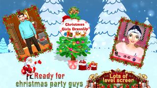 Christmas Girls DressUp Makeup - Screenshot 1