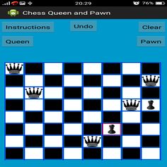 Chess Queen and Pawn Problem - Screenshot 4