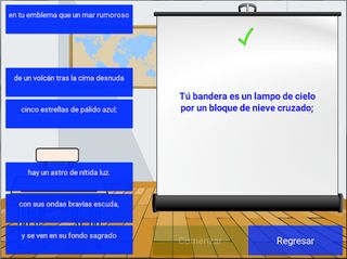 Juego de Aprendizaje del Himno - Screenshot 2