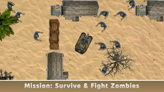 Zombies VS Tank Swamp Autofire - Screenshot 1