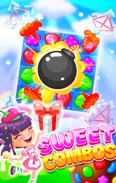 Candy Smash: Sweet Candy Mania - Screenshot 2