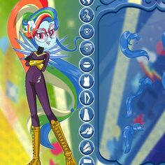 Dress up Rainbow - Screenshot 1