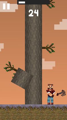 Lumberjack Wood Pixel Craft - Screenshot 4
