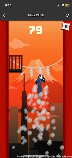 Climbing Ninja - Screenshot 3