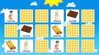 Čeština s Bílou paní: Pexeso - Screenshot 3