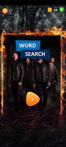 Supernatural Word Search - Screenshot 1