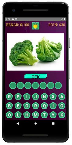 Tebak Nama Buah dan Sayuran - Screenshot 2