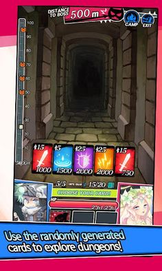 Dungeon&Girls: Card Battle RPG - Screenshot 2