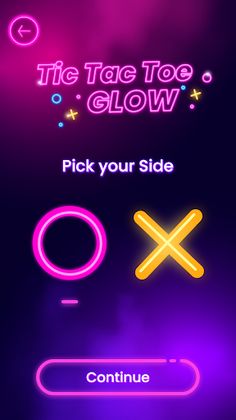 Tic Tac Toe Neon: XO Game - Screenshot 3