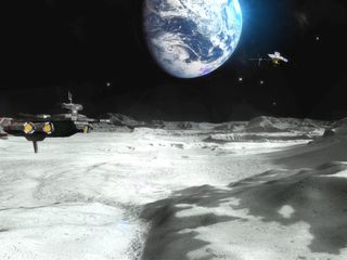 VR Moon Walk 3D - Screenshot 1