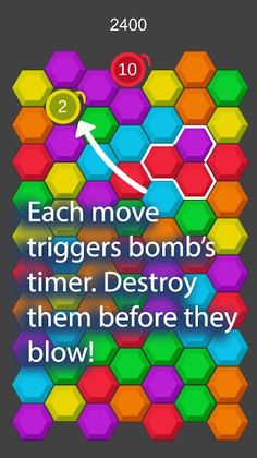 Hexagon Crush - Screenshot 1