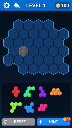 Hexa Block Puzzle- Tangle Game - Screenshot 2