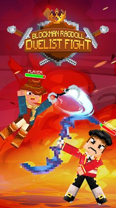 Blockman Ragdoll Duelist Fight - Screenshot 2