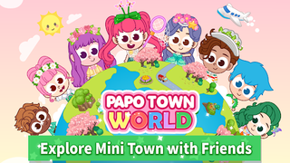 Papo Town World game for kids - Screenshot 1