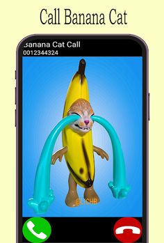 Fake Call Banana Cat Game - Screenshot 3