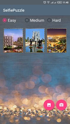 SelfiePuzzle - Screenshot 1