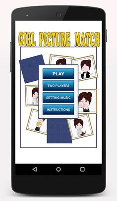 Girl Picture Match Game. - Screenshot 2