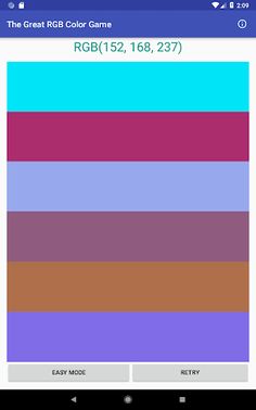 The Great RGB Color Game - Screenshot 2