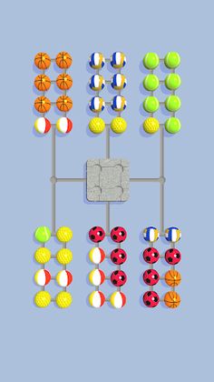 Rolling Ball Sort - Screenshot 1