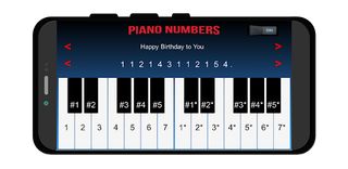 Piano with Numbers - Screenshot 1