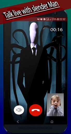 slender Man's video call - Screenshot 3