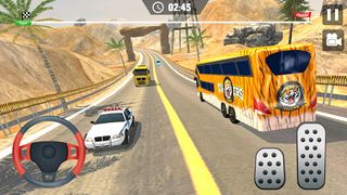 Offroad Bus Climb Hill Racing - Screenshot 1