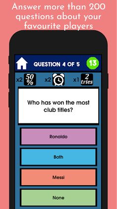 Messi VS Ronaldo - Quiz Game - Screenshot 2