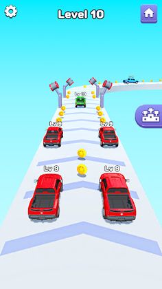Merge Car Racing Master 3D - Screenshot 3