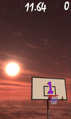 BasketBall Throw 3D challenge - Screenshot 1