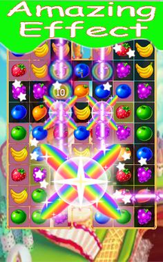 Jam Fruity Juice - Match-3 Gam - Screenshot 2