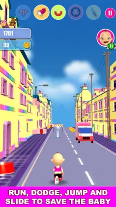 Baby Run The Babysitter Escape - Screenshot 1