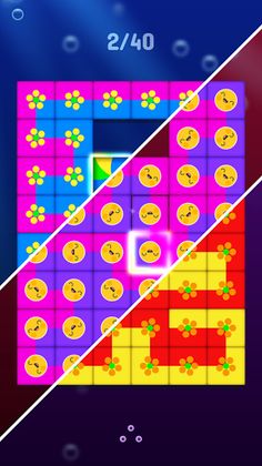Fill the Rainbow - puzzle game - Screenshot 3