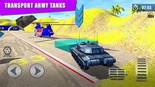Police Car Transport Army Tank - Screenshot 1