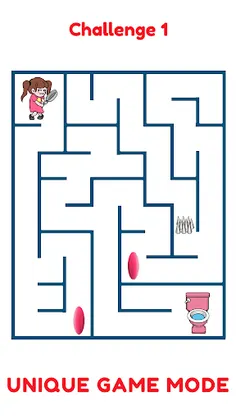 Maze Run: Path To Toilet - Screenshot 4