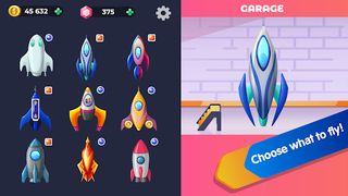 Rocket in Space: Running Games - Screenshot 2