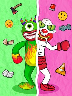 Mix Monster: Match & Makeover - Screenshot 1