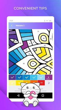 Color by number, coloring - Screenshot 2