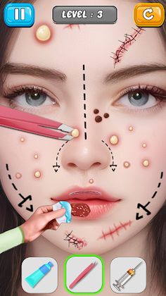 ASMR Doctor Lady Makeup Salon - Screenshot 4