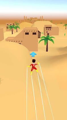 Super Hero Speed Run - Screenshot 1