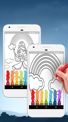 Rainbow Coloring Book - Screenshot 3
