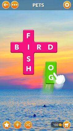 Word Cross Jigsaw - Word Games - Screenshot 1
